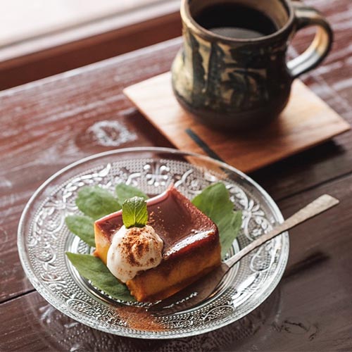 苦味キャラメルのかぼちゃプリン