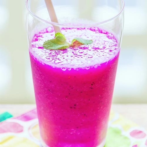 島フルーツのスムージー