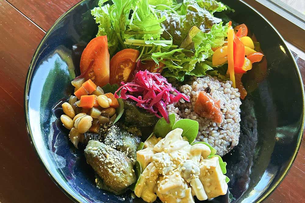 プラントベースのヴィーガンボウル